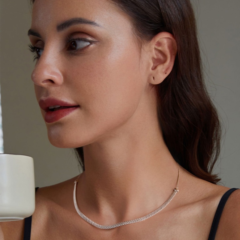 Naszyjnik ze srebra - Choker